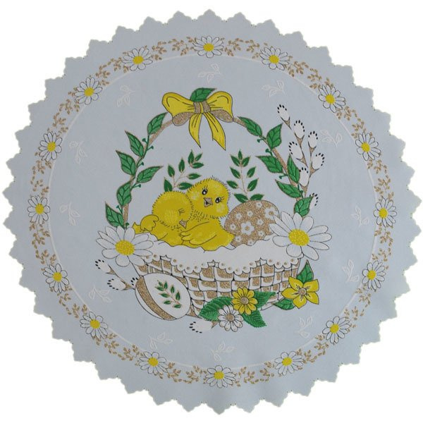 Serweta Wielkanoc Kurczaczki Śr. 36 cm