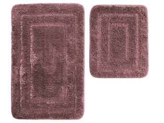Dywaniki Łazienkowe Alor Fioletowy 2 cz.