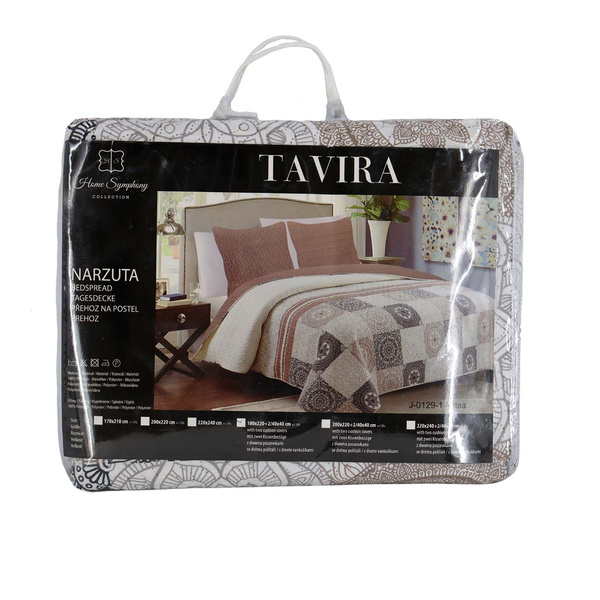 Dwustronna Narzuta TAVIRA J-0129-1 Antea 220x240+2x40x40