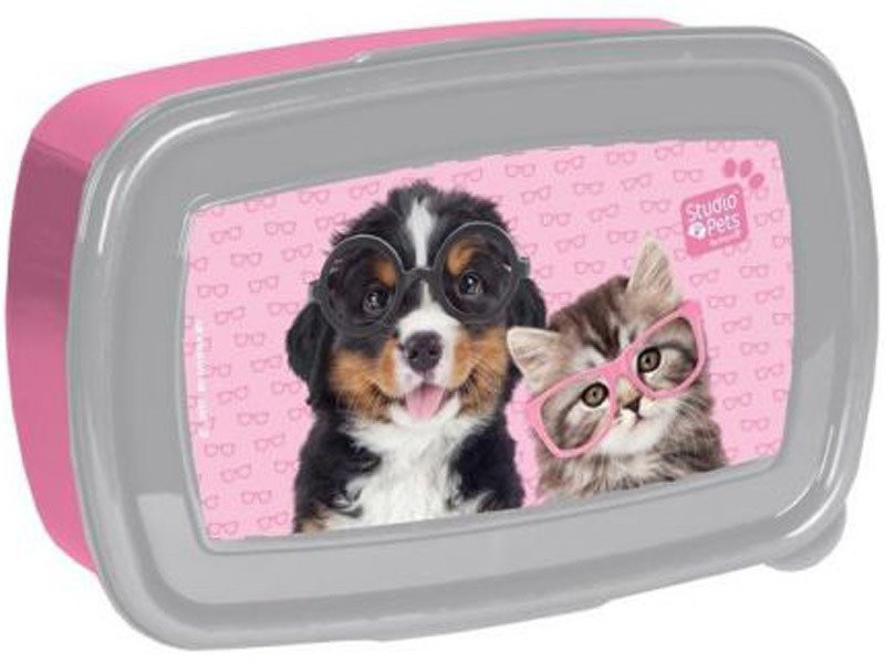 Dziecięcy Lunchbox Studio Pets Kot i Pies