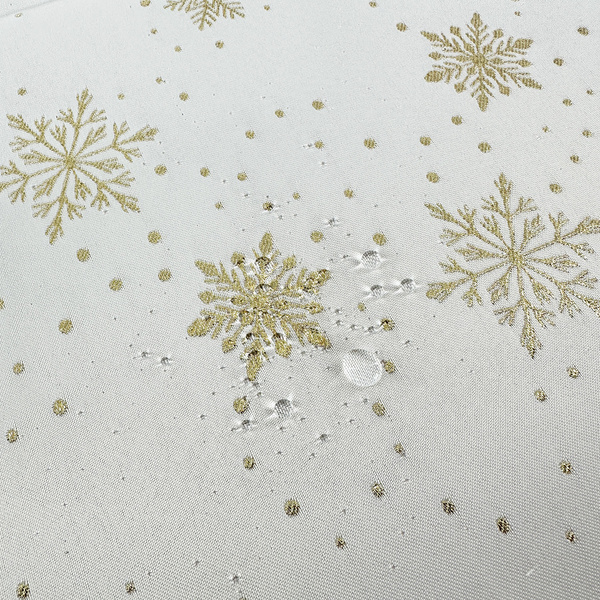 Bieżniki Boże Narodzenie Śnieg II Złoty