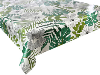 Obrus Ceratowy Zielone Liście Fantastik 8161-1