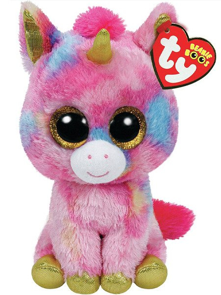 Pluszak TY Beanie Boos Jednorożec Fantasia 15 cm 