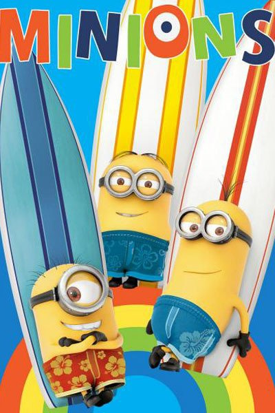 Ręczniki Minionki 820-394 30x50 cm