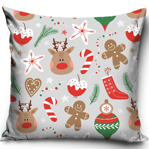 Poszewka poliester 40x40 cm PNL223059 CHRISTMAS