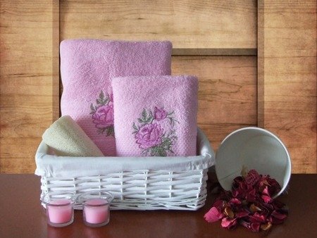 Komplet ręczników w pudełku  Romance T4015/E