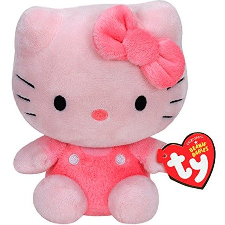 Pluszak TY Beanie Babies Różowa Hello Kitty 15 cm 