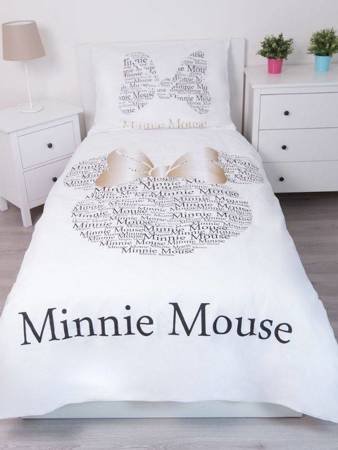 Pościel Bawełniana Disney Minnie Mouse Gold