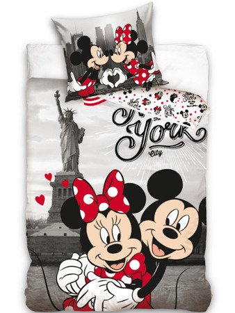 Pościel Bawełniana Disney Minnie i Mickey Mouse DM181001