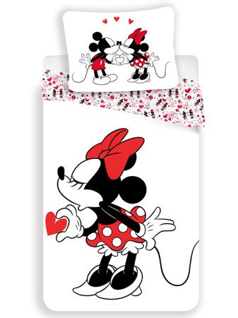 Pościel Disney Minnie Mouse Serduszko