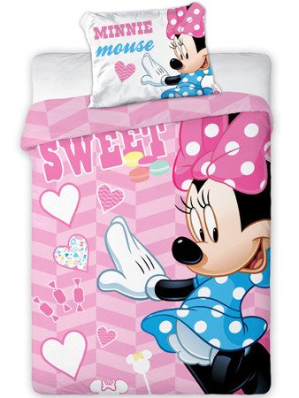 Pościel Dziecięca 100x135+40x60 Disney Minnie Mouse 05