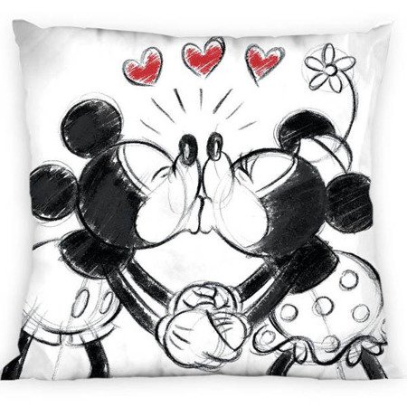 Poszewka 3D Minnie Mouse i Mickey Mouse 11 40x40 cm