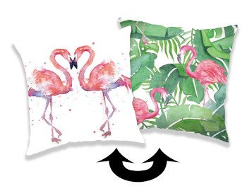 Poszewka Dekoracyjna Flamingo  cekiny 01 40x40 cm