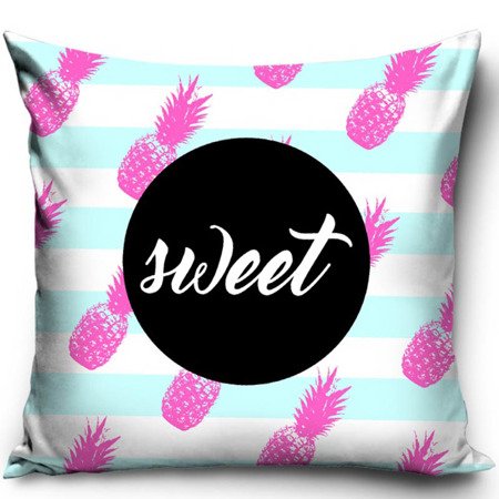 Poszewka Summer Sweet Pineapple PNL163014 Ananas 40x40 cm