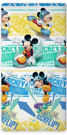 Prześcieradło Bawełniane Disney Mickey Mouse 01 160x200 cm