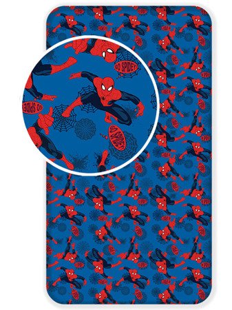 Prześcieradło Bawełniane Marvel Spiderman 17 90x200 cm
