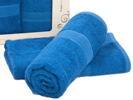Ręczniki Bamboo Soft Niebieskie 590 gsm