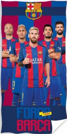 Ręczniki FC Barcelona Drużyna FCB161039 75x150 cm