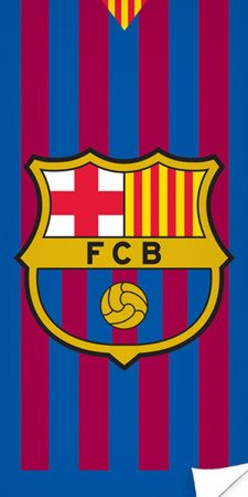 Ręczniki FC Barcelona Logo 8003 70x140 cm