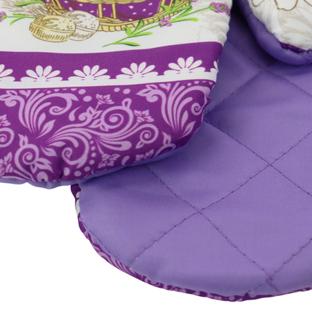 Rękawice Kuchenne z Magnesem Lavender II 0117FS23