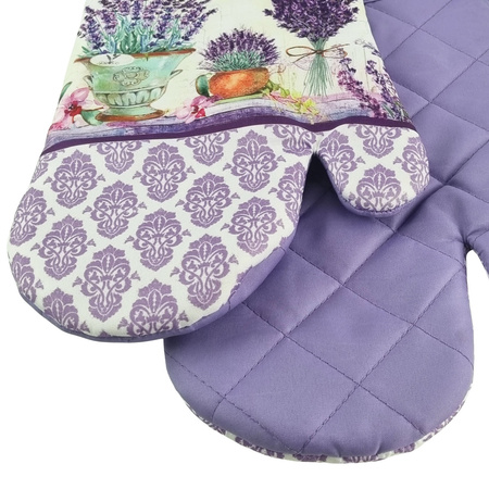 Rękawice Kuchenne z Magnesem Lavender II F21A193