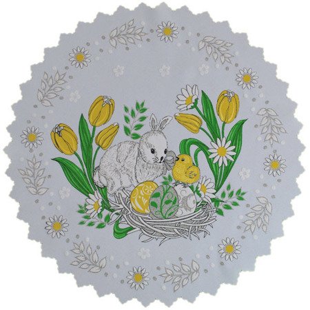 Serweta Wielkanoc Zajączek Śr. 36 cm