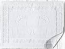 Bawełniane Dywaniki Łazienkowe Stopki Greek Białe 50x70 cm