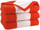 Ręcznik Plażowy Neon Pomarańczowy 100x160 cm